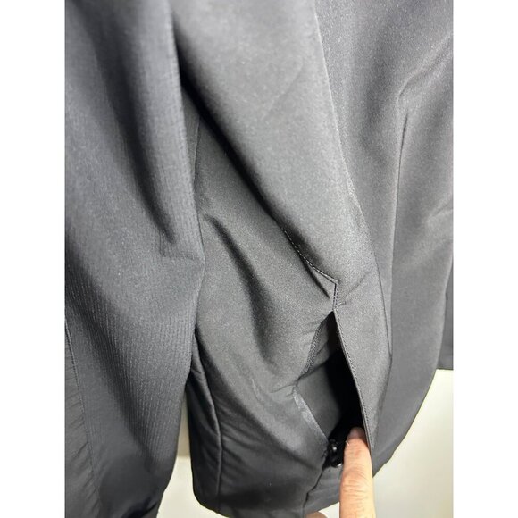 Xersion Men's Black Soft Shell Windproof Water Resistant Jacket Hooded Sz medium - Picture 4 of 9